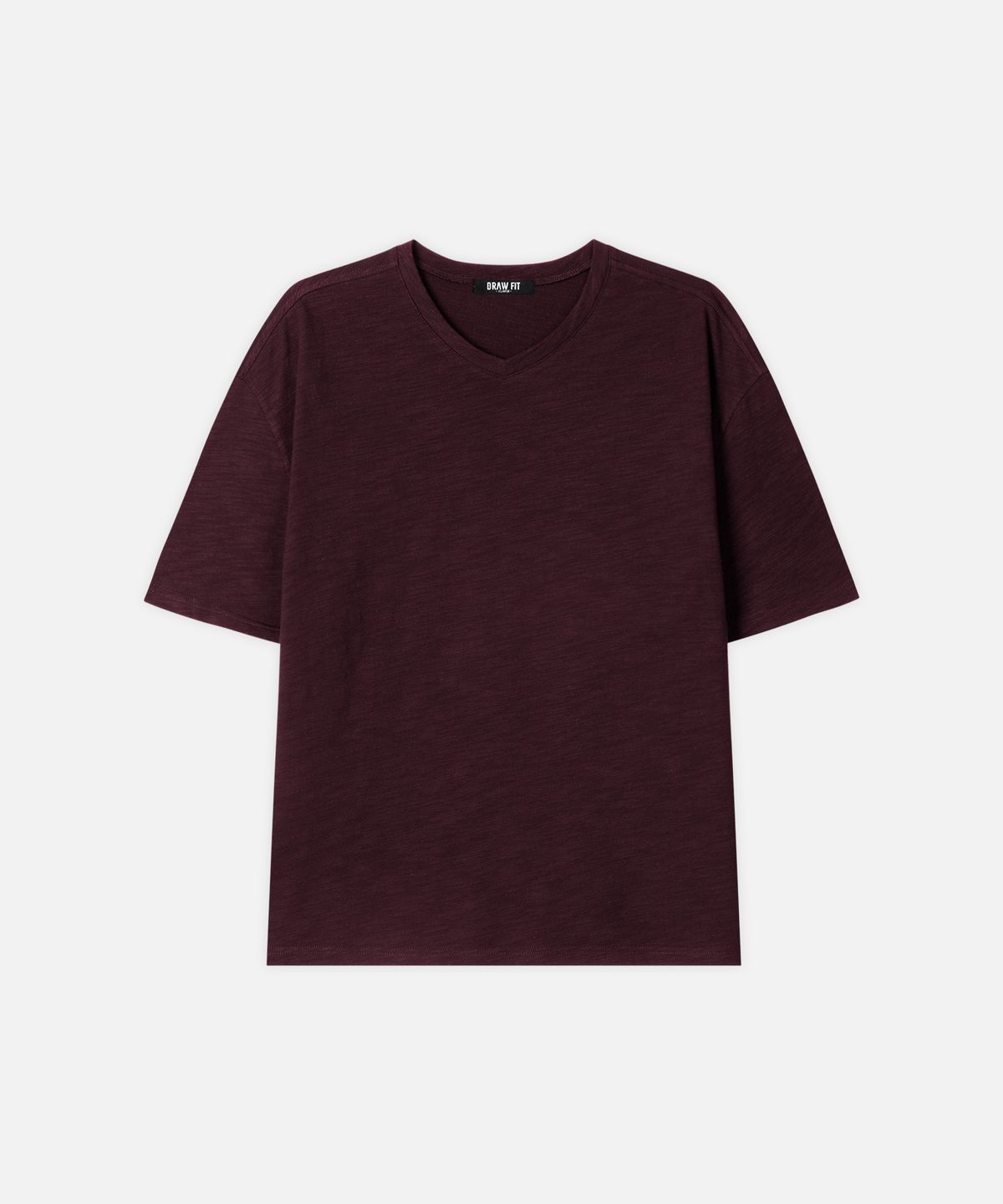 드로우핏(DRAW FIT) [스토커즈X드로우핏] 슬럽 코튼 브이넥 티셔츠 [5color]