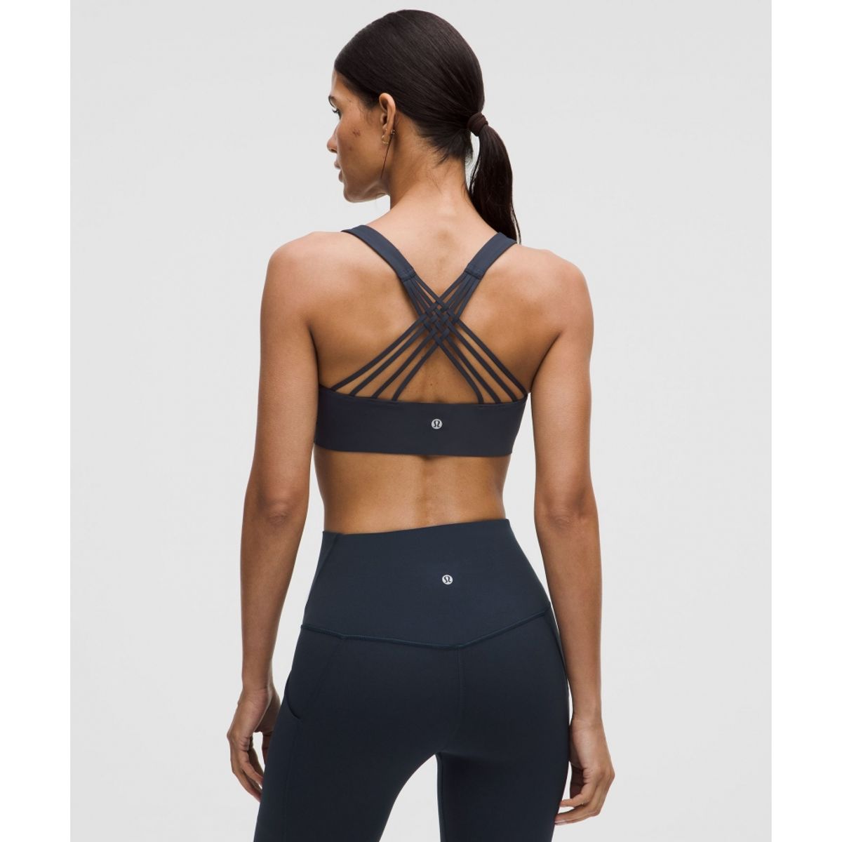 룰루레몬(LULULEMON) 플렉시플렉스 스트래피 요가 브라 *라이트 서포트, A C컵  TRNV