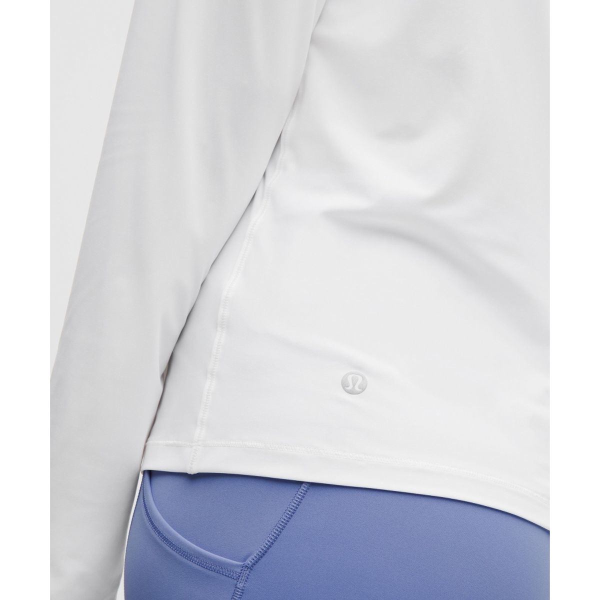 룰루레몬(LULULEMON) 사이드 루시드 러닝 롱슬리브 셔츠  WHT