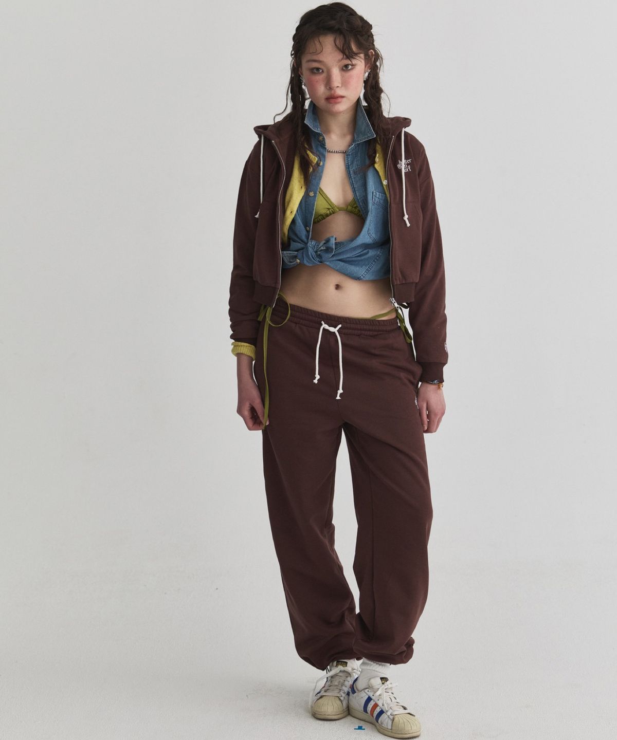 배러댄서프(BETTER THAN SURF) EUPHORIA SWEATPANTS - BROWN