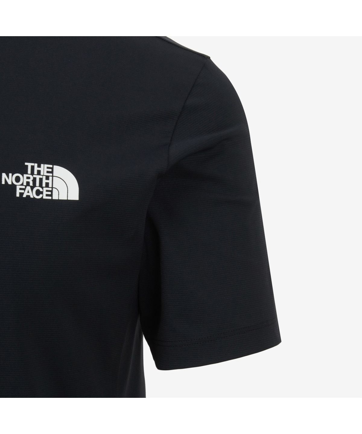 노스페이스(THE NORTH FACE) NT7KS00A 남성 아이스 플렉스 반팔 집티 BLACK