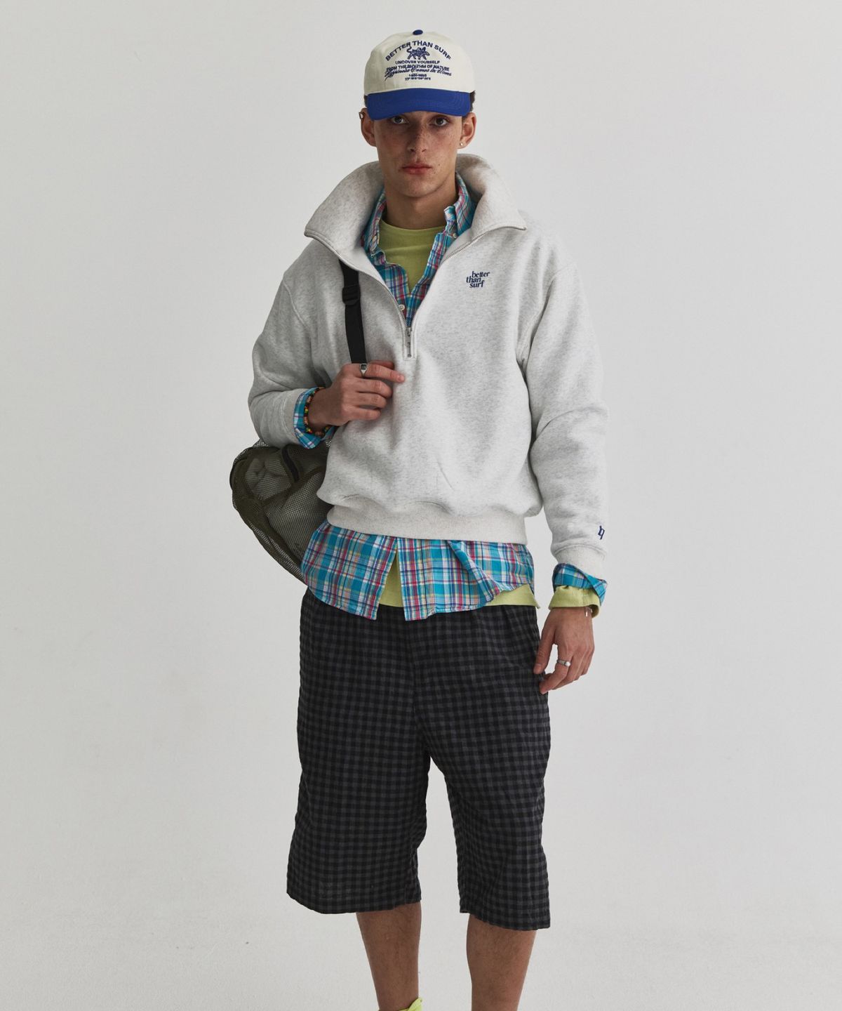 배러댄서프(BETTER THAN SURF) EUPHORIA COTTON CAP - WHITE