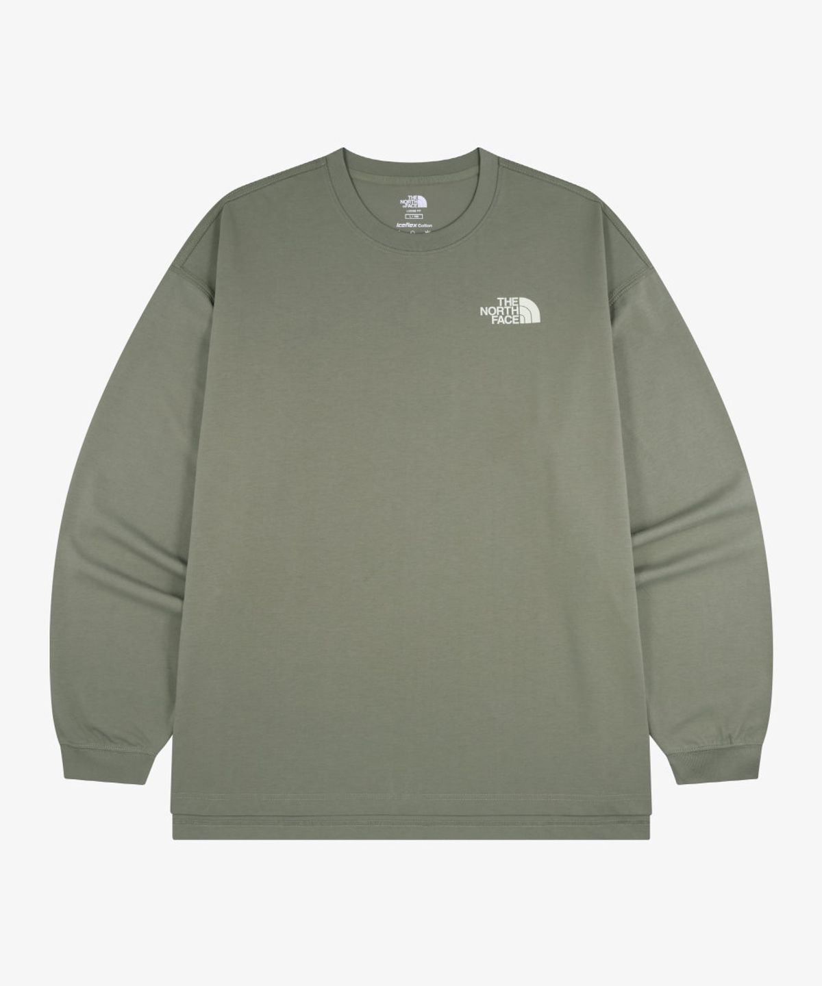노스페이스(THE NORTH FACE) NT7TS01L 화이트라벨 지오돔 긴팔 티 SLATE