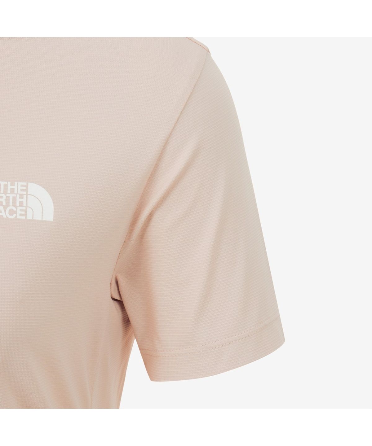 노스페이스(THE NORTH FACE) NT7KS30B 여성 아이스 플렉스 반팔 집티 PALE PEACH