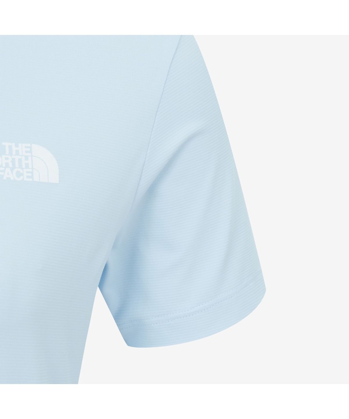 노스페이스(THE NORTH FACE) NT7KS30C 여성 아이스 플렉스 반팔 집티 LIGHT BLUE