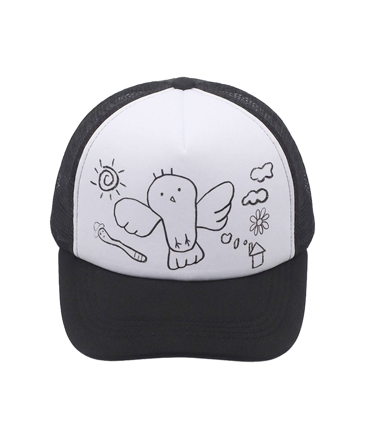 어라이트앵글(ARIGHTANGLE) Bird trucker cap (2 Color)
