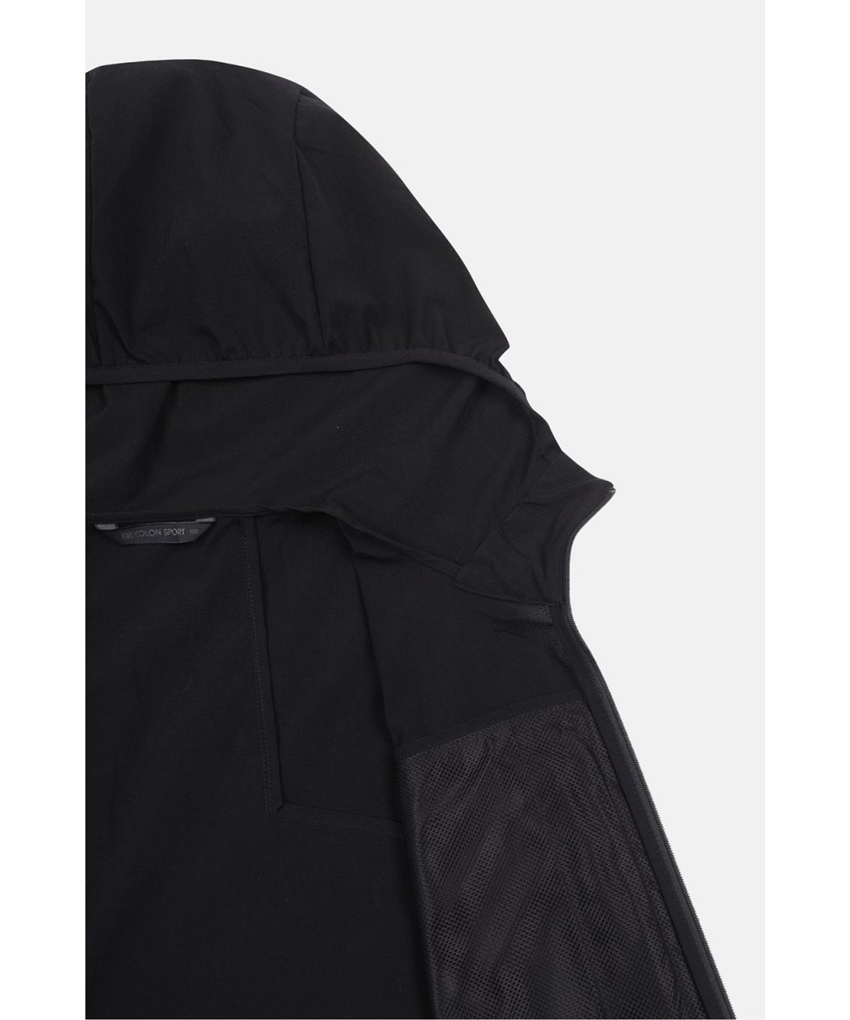 코오롱스포츠(KOLON SPORT) 남성 에어도트 썬블록 후드 재킷 TLJJM26561BLK
