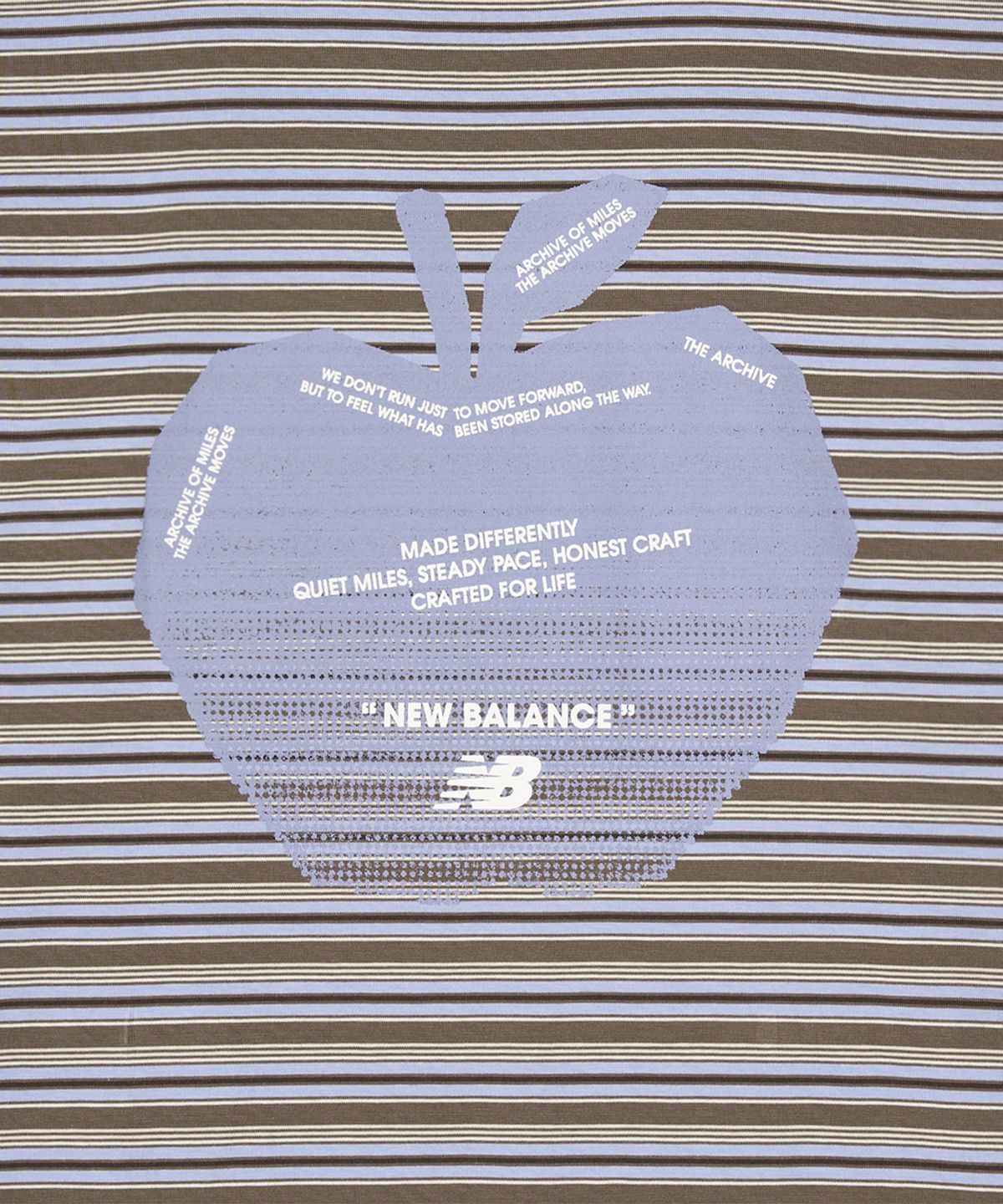 뉴발란스(NEW BALANCE) NBNEG2A093 / UNI Archive Pace Apple 반팔티 (MIX)