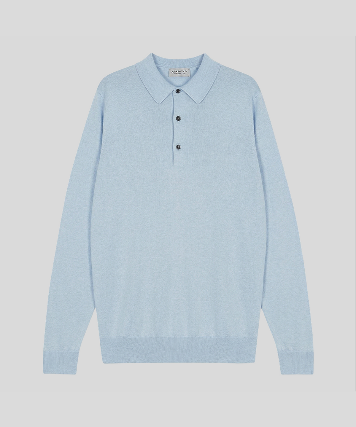 존 스메들리(JOHN SMEDLEY) BRADWELL Sea Island Cotton Long Sleeves Polo Shirt Heritage Three 10 Colors