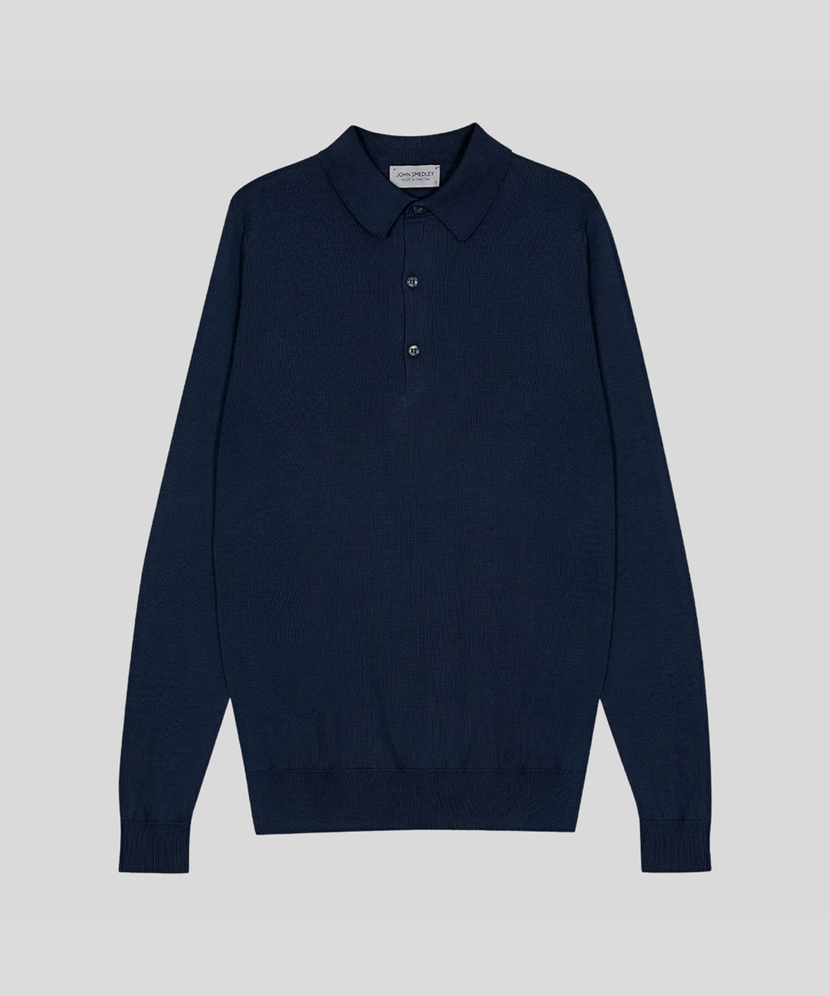 존 스메들리(JOHN SMEDLEY) BRADWELL Sea Island Cotton Long Sleeves Polo Shirt Heritage Three 10 Colors