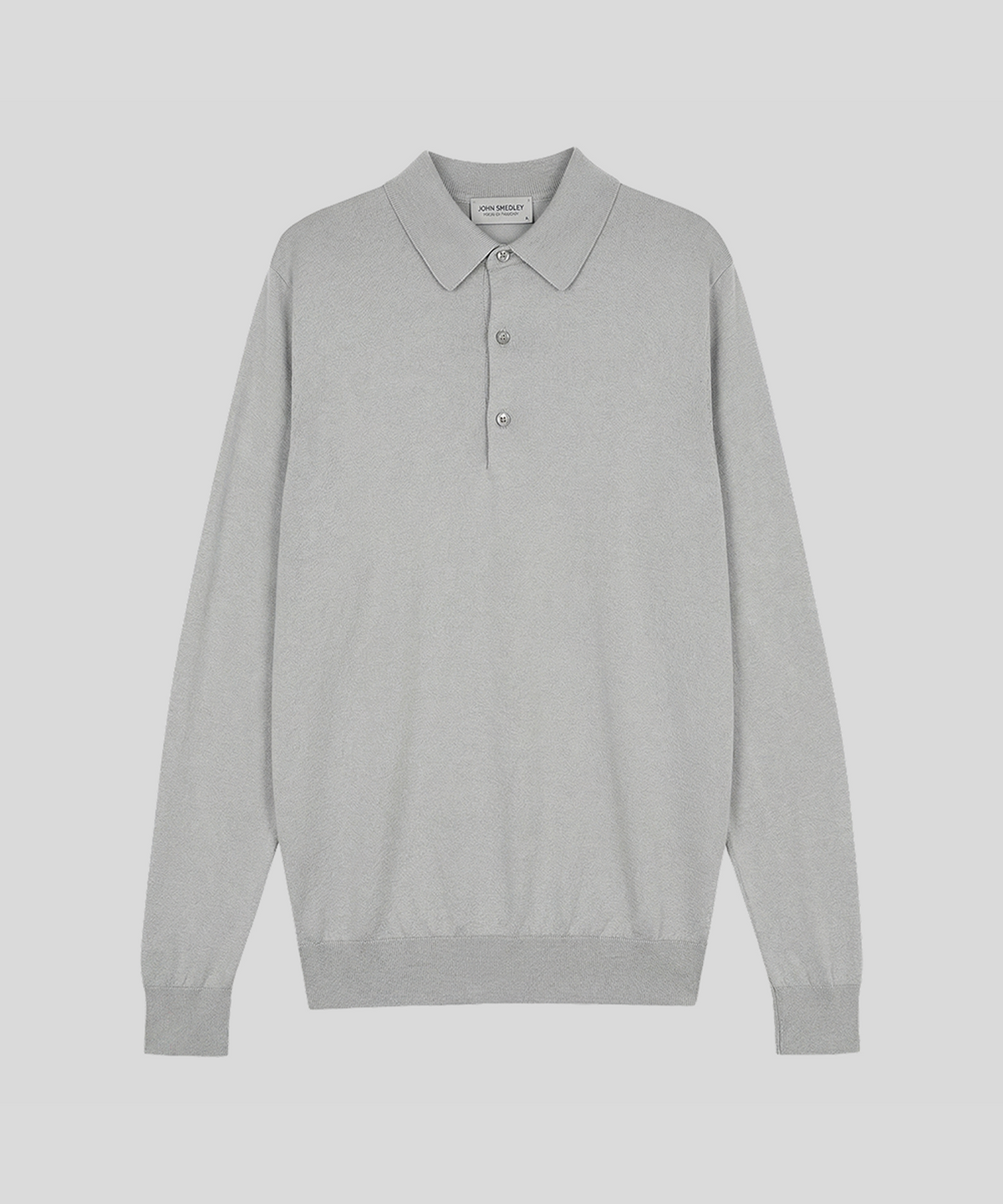 존 스메들리(JOHN SMEDLEY) BRADWELL Sea Island Cotton Long Sleeves Polo Shirt Heritage Three 10 Colors