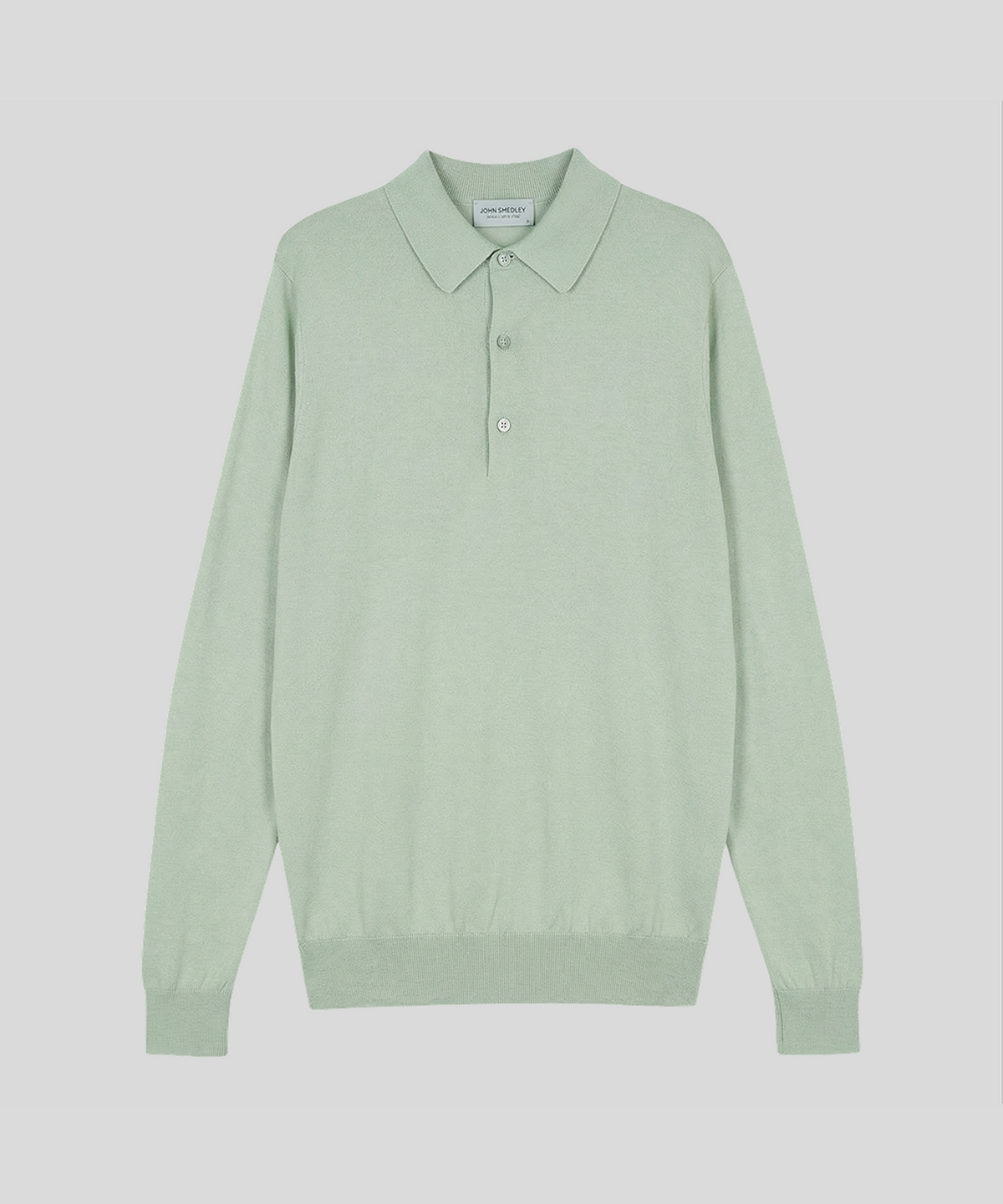 존 스메들리(JOHN SMEDLEY) BRADWELL Sea Island Cotton Long Sleeves Polo Shirt Heritage Three 10 Colors