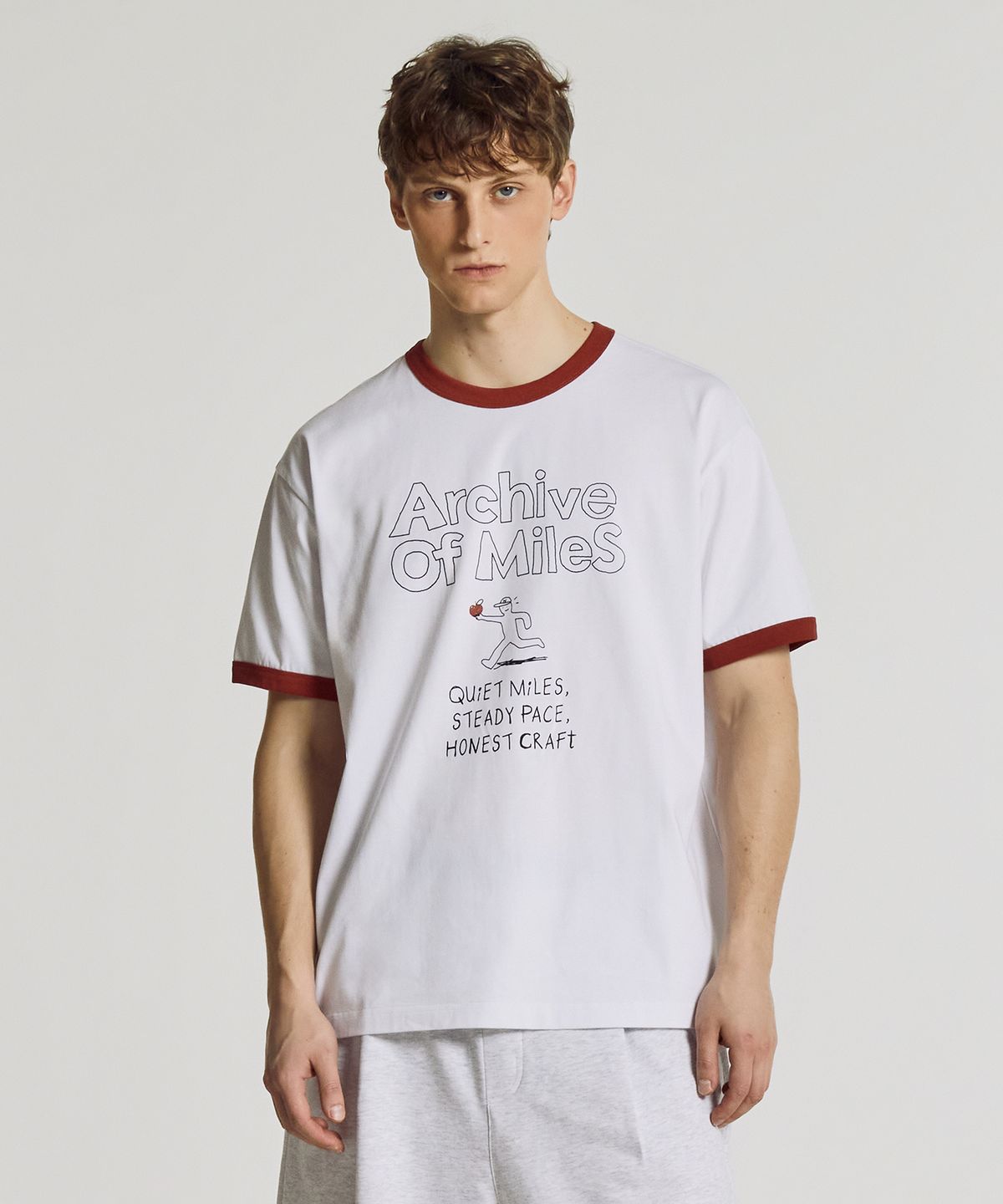뉴발란스(NEW BALANCE) NBNEG2A103 / UNI Archive Pace Running 링거티 (WHITE)