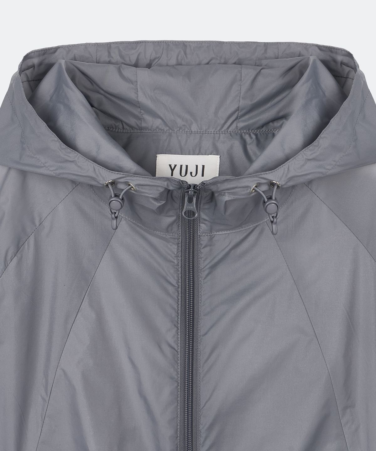 유지(YUJI) FUTURE AIRLIGHT WINDBREAKER GREY