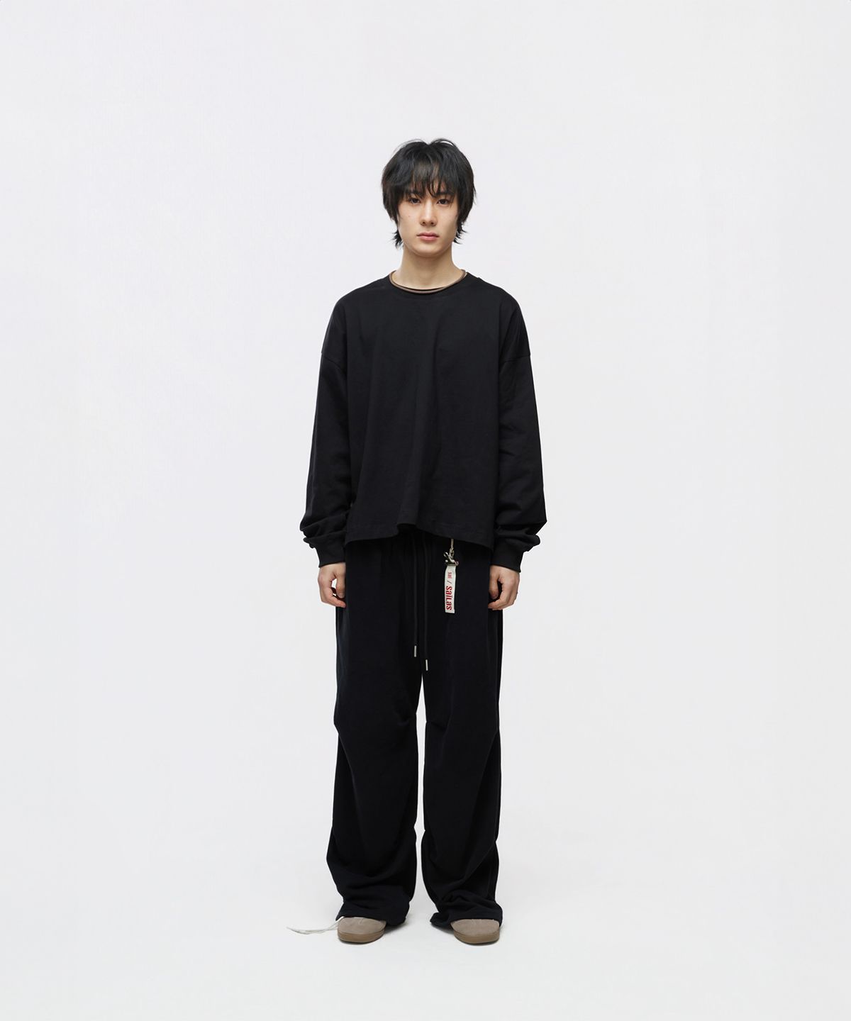 사일라스(SAILAS) L01 Crop L/S_BK