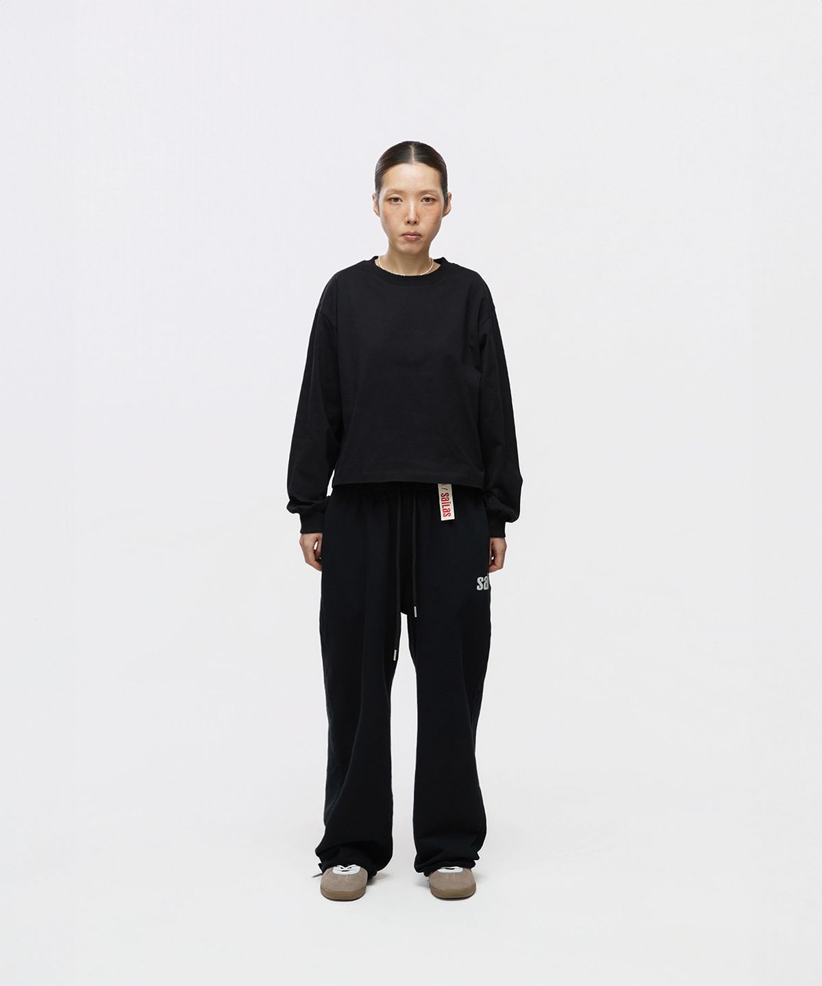 사일라스(SAILAS) L01 Crop L/S_BK