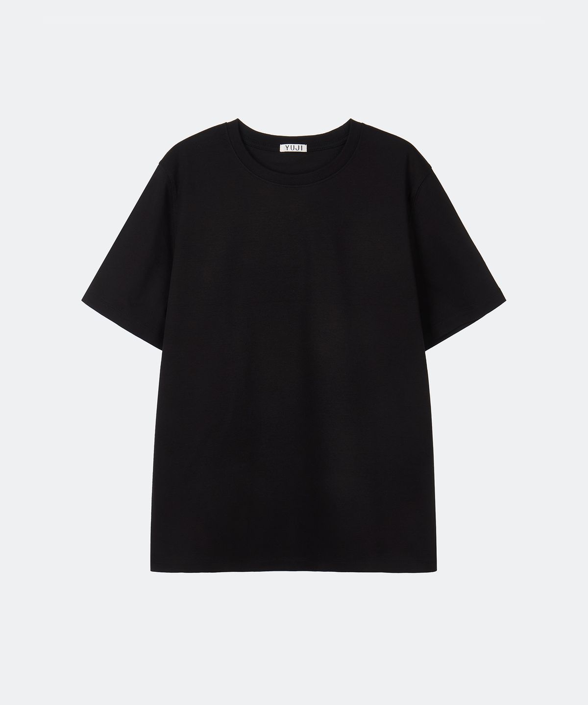 유지(YUJI) SLIM FIT T-SHIRT BLACK