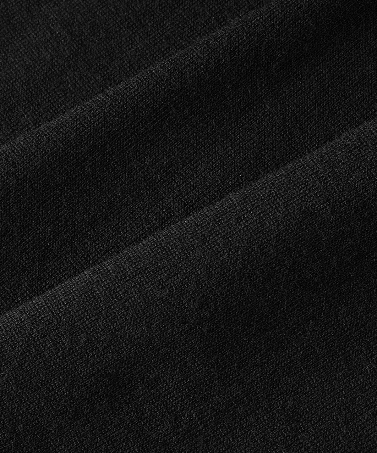테일던(TAILDERN) High guage Summer wool Cardigan Black