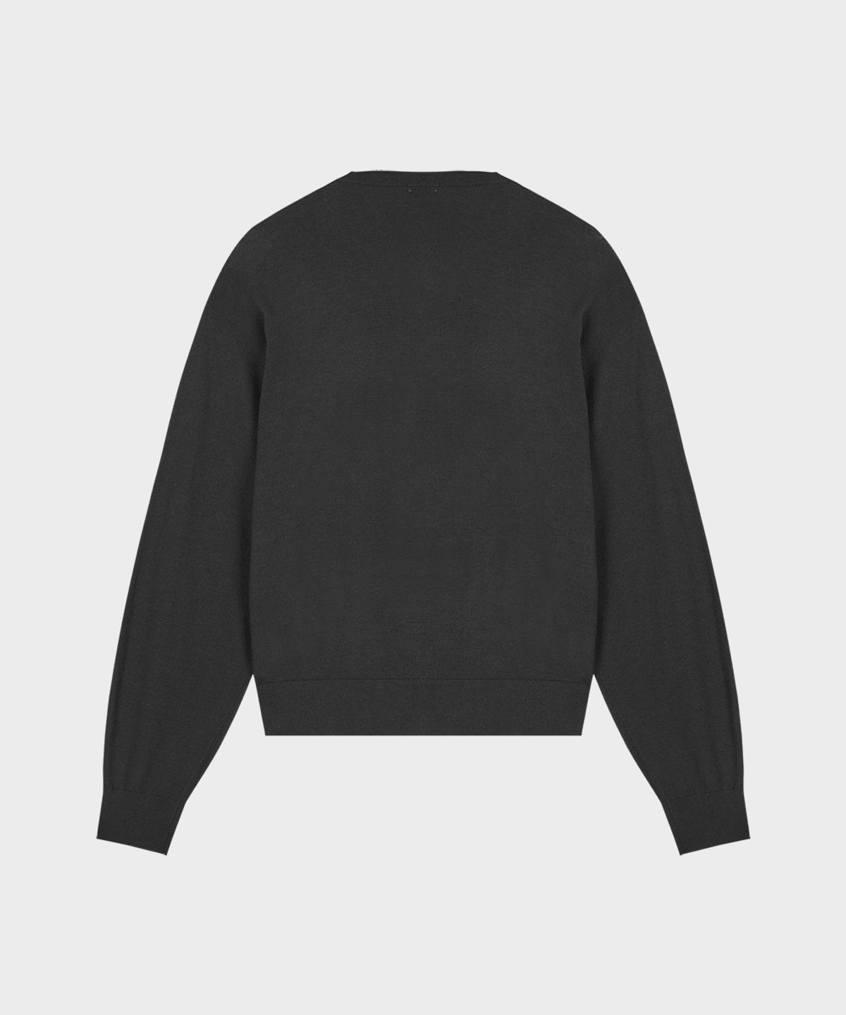 테일던(TAILDERN) High guage Summer wool Cardigan Grey