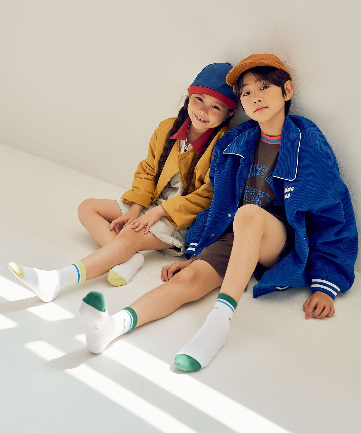 미즈노 주니어(MIZUNO JUNIOR) 주니어 컬러 라인 중목 5족 컬러믹스