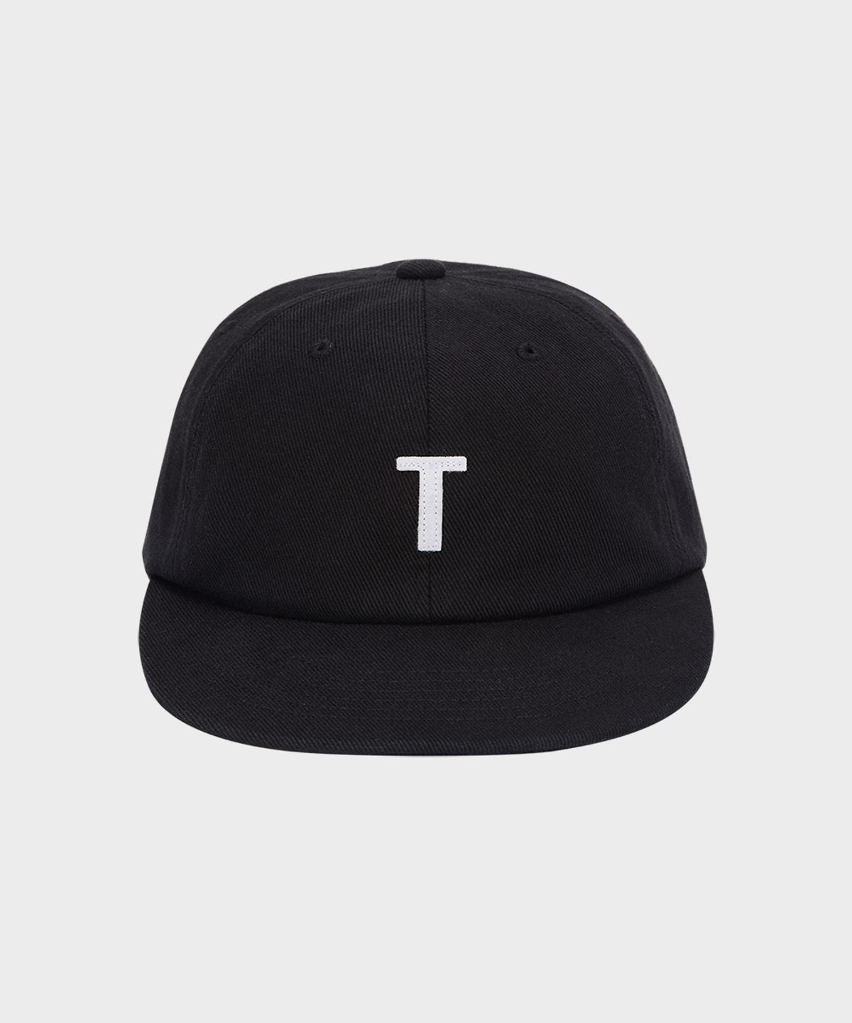 테일던(TAILDERN) 6-Panel T Logo Cap Black