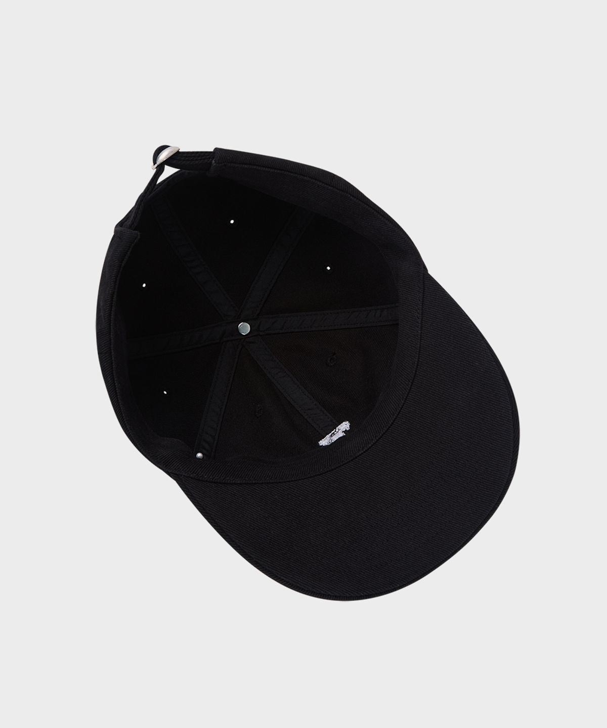 테일던(TAILDERN) 6-Panel T Logo Cap Black