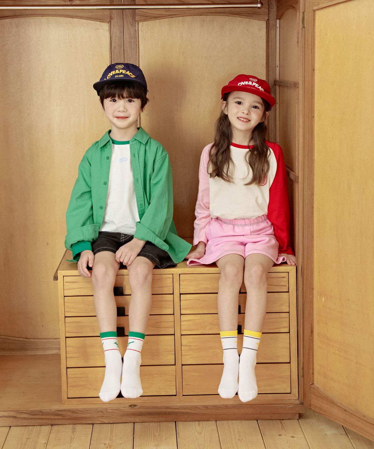 미즈노 주니어(MIZUNO JUNIOR) 주니어 더블 링글 중목 5족 화이트
