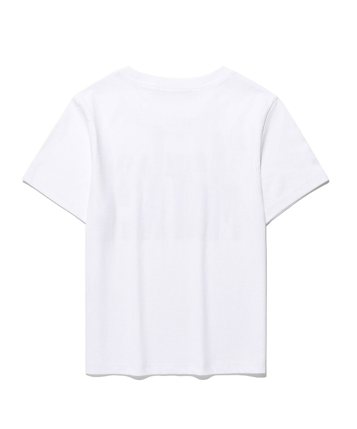 킴스 프레시 코튼 마켓(KIMS FRESH COTTON MARKET) 크랙 마켓 로고 티셔츠 화이트