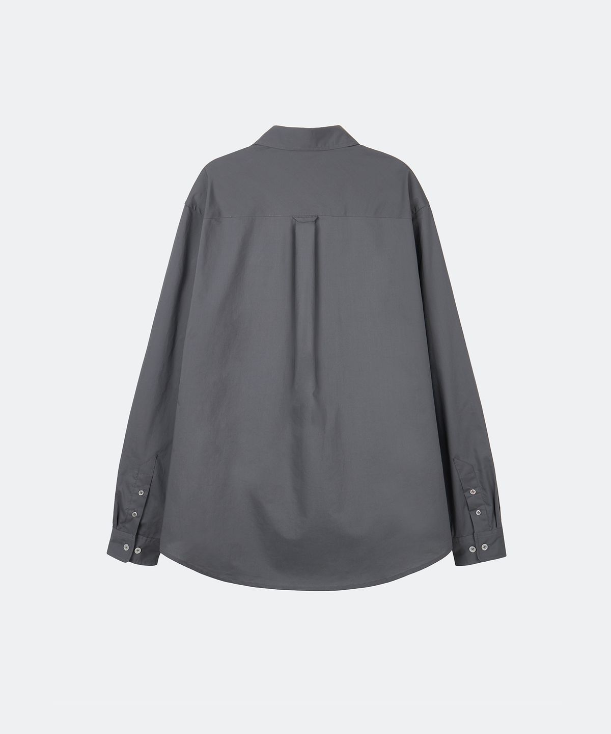 유지(YUJI) STANDARD MONO SHIRT CHARCOAL