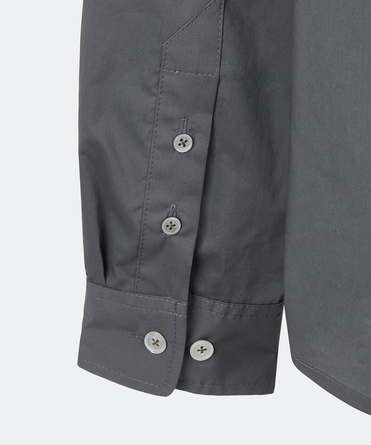 유지(YUJI) STANDARD MONO SHIRT CHARCOAL