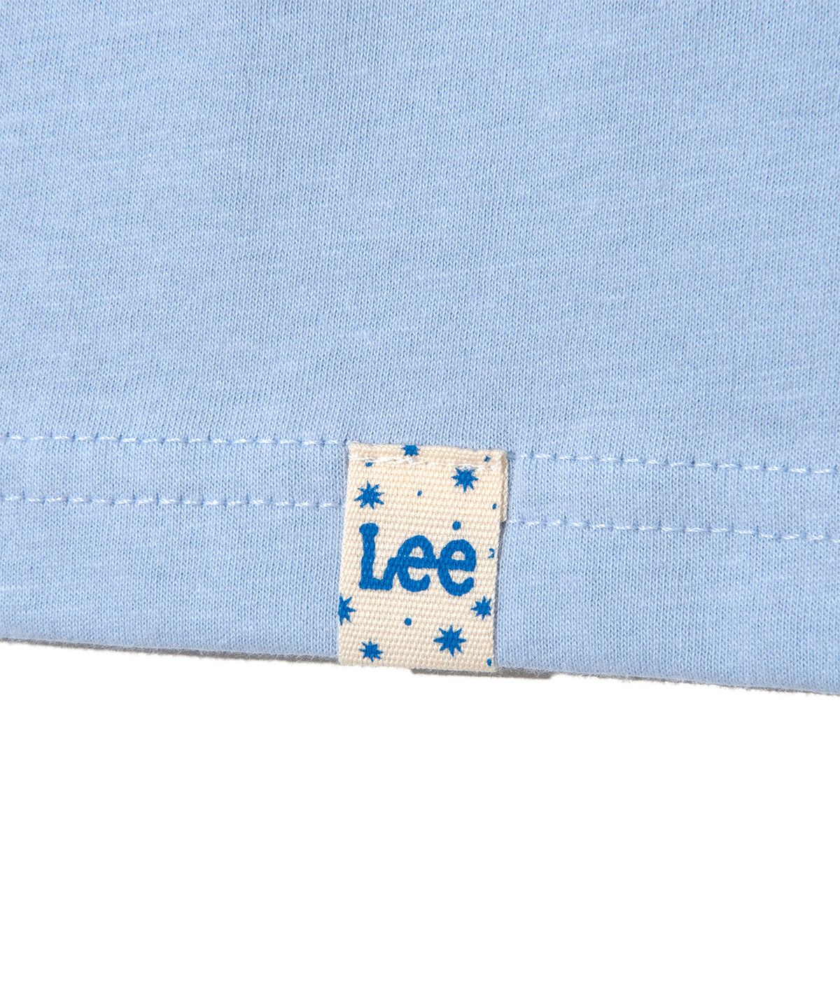 리(LEE) 우먼 아메리칸 타이포 티셔츠 라이트블루