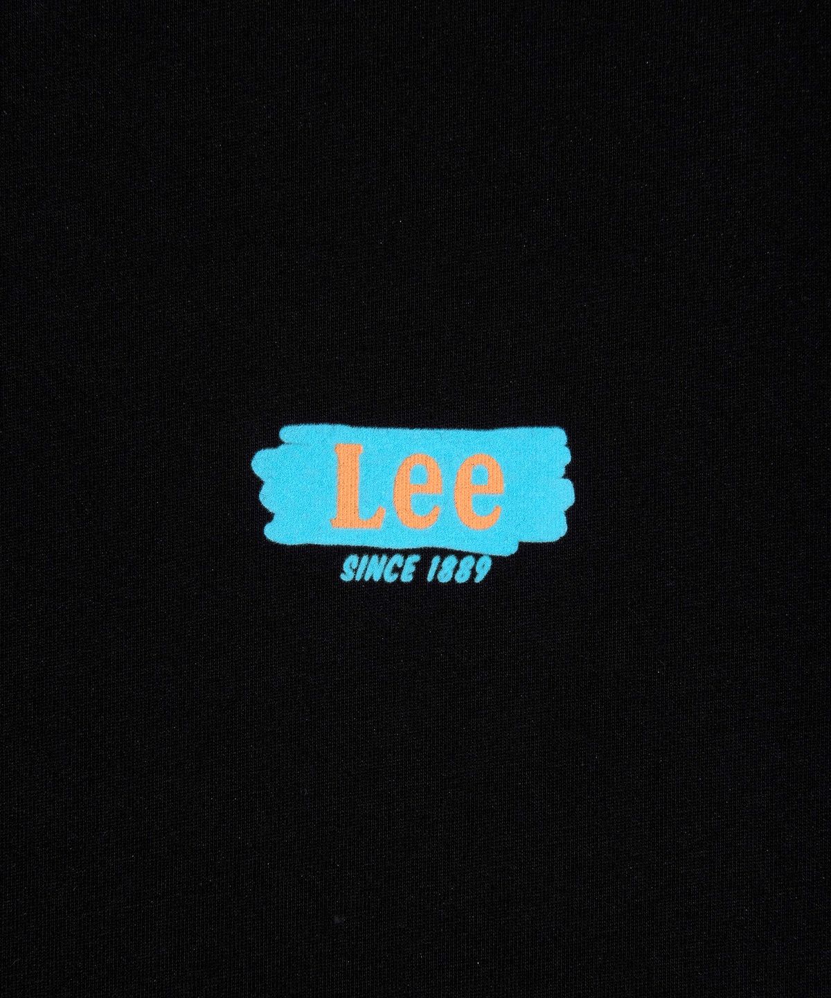 리(LEE) 샤크 그래픽 반팔 티셔츠 블랙