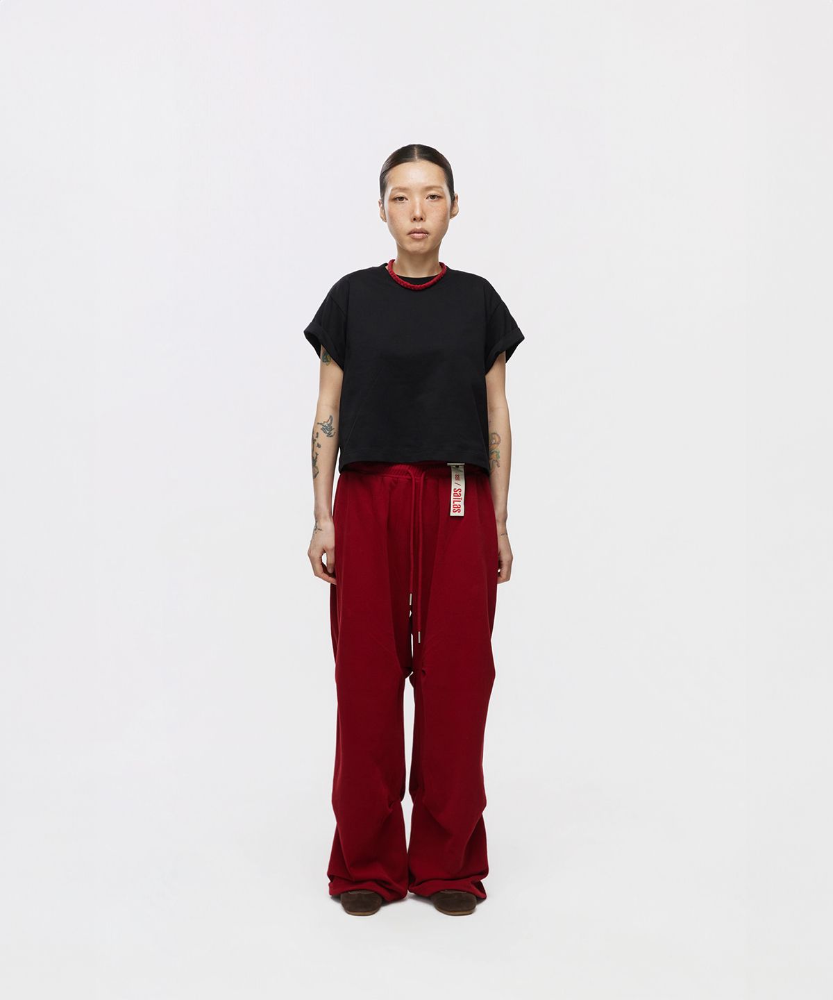 사일라스(SAILAS) T01 Crop 1/2_BK