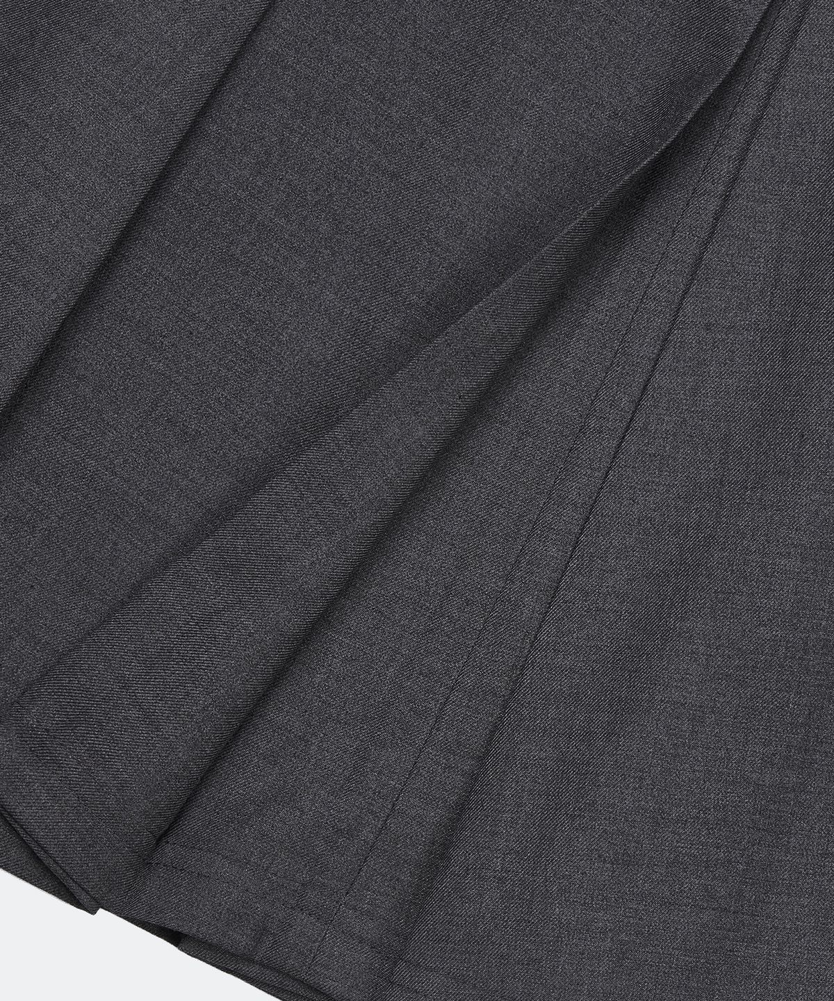 유지(YUJI) MIDI PLEATED SKIRT GREY