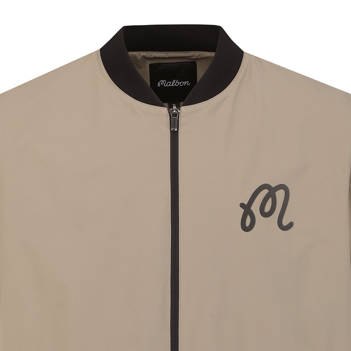 말본 골프(MALBON GOLF) 트라이앵글 반팔 자켓 BEIGE (MAN)