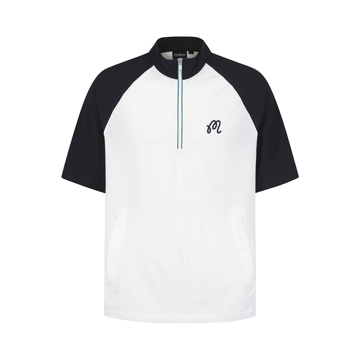 말본 골프(MALBON GOLF) 플레이어 디테쳐블 아노락 OFF WHITE (MAN)