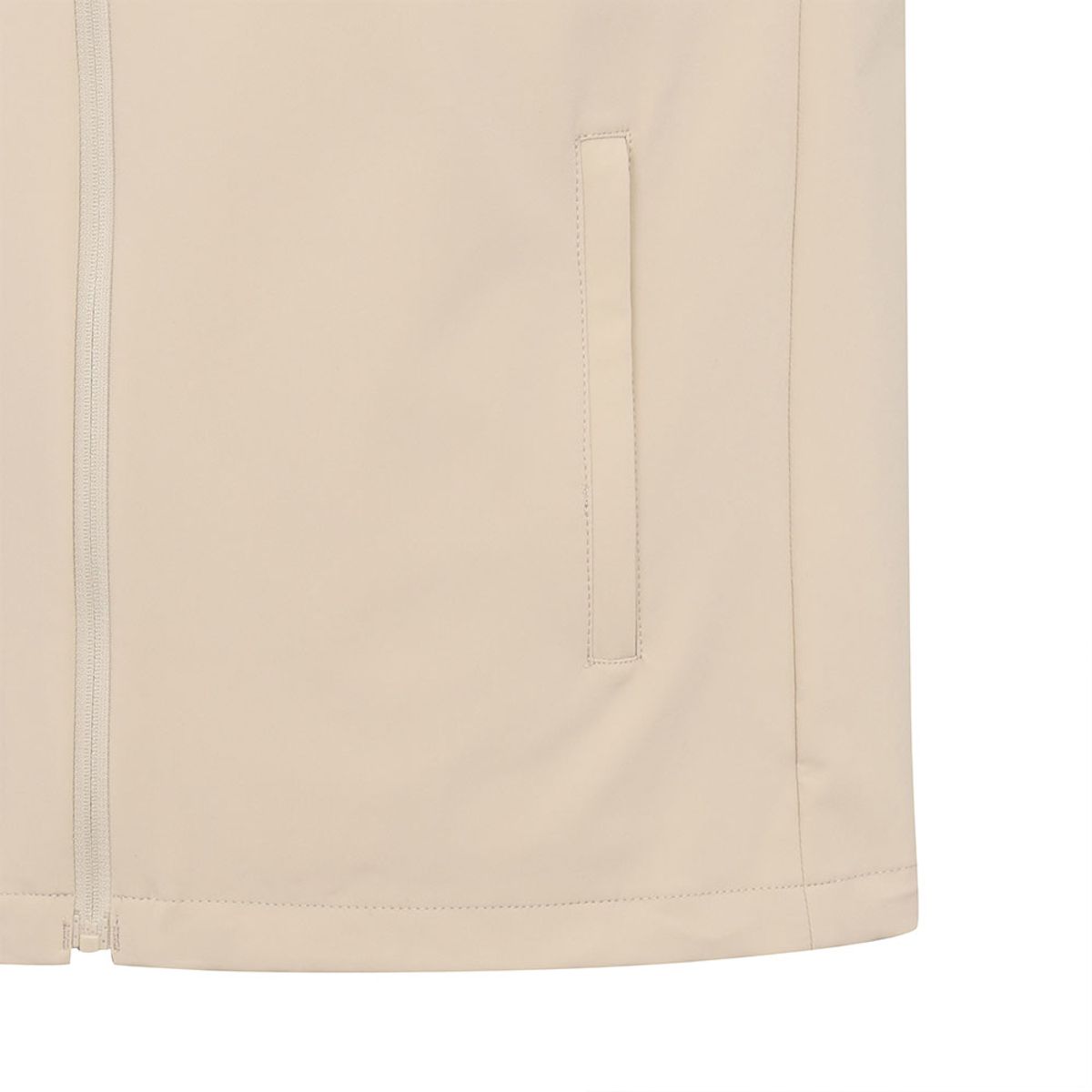 말본 골프(MALBON GOLF) 하프슬리브 컬러블럭 자켓 BEIGE (WOMAN)