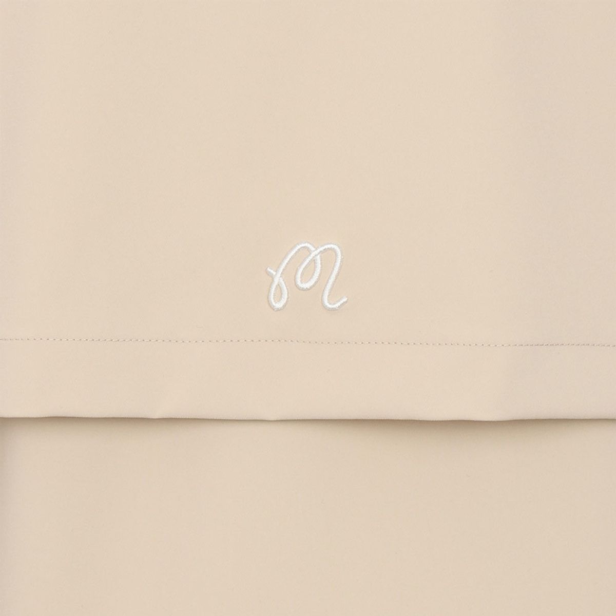 말본 골프(MALBON GOLF) 하프슬리브 컬러블럭 자켓 BEIGE (WOMAN)