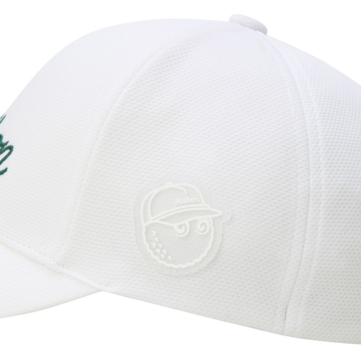 말본 골프(MALBON GOLF) 말본 레터 메쉬 볼캡 OFF WHITE