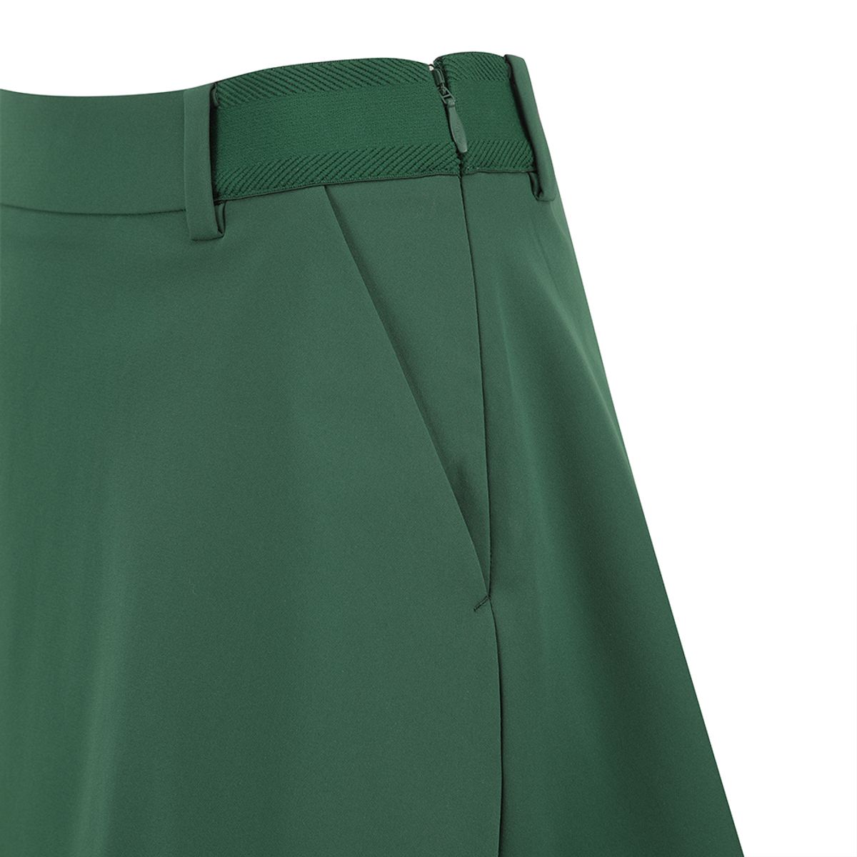 말본 골프(MALBON GOLF) 빅 로고 포인트 플레어 스커트 GREEN (WOMAN)