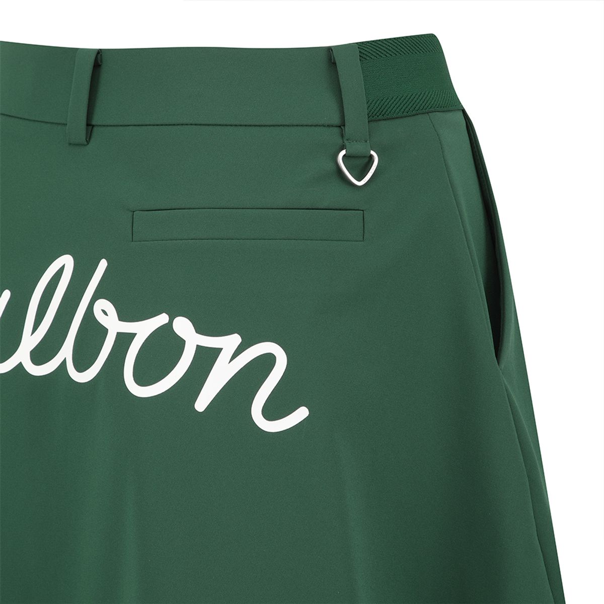 말본 골프(MALBON GOLF) 빅 로고 포인트 플레어 스커트 GREEN (WOMAN)