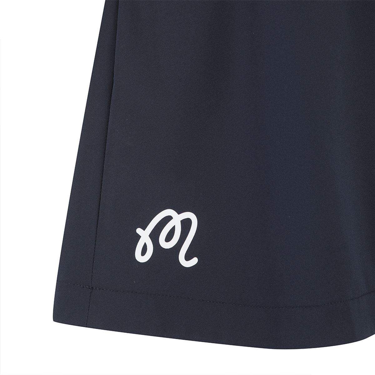 말본 골프(MALBON GOLF) 빅 로고 포인트 플레어 스커트 NAVY (WOMAN)