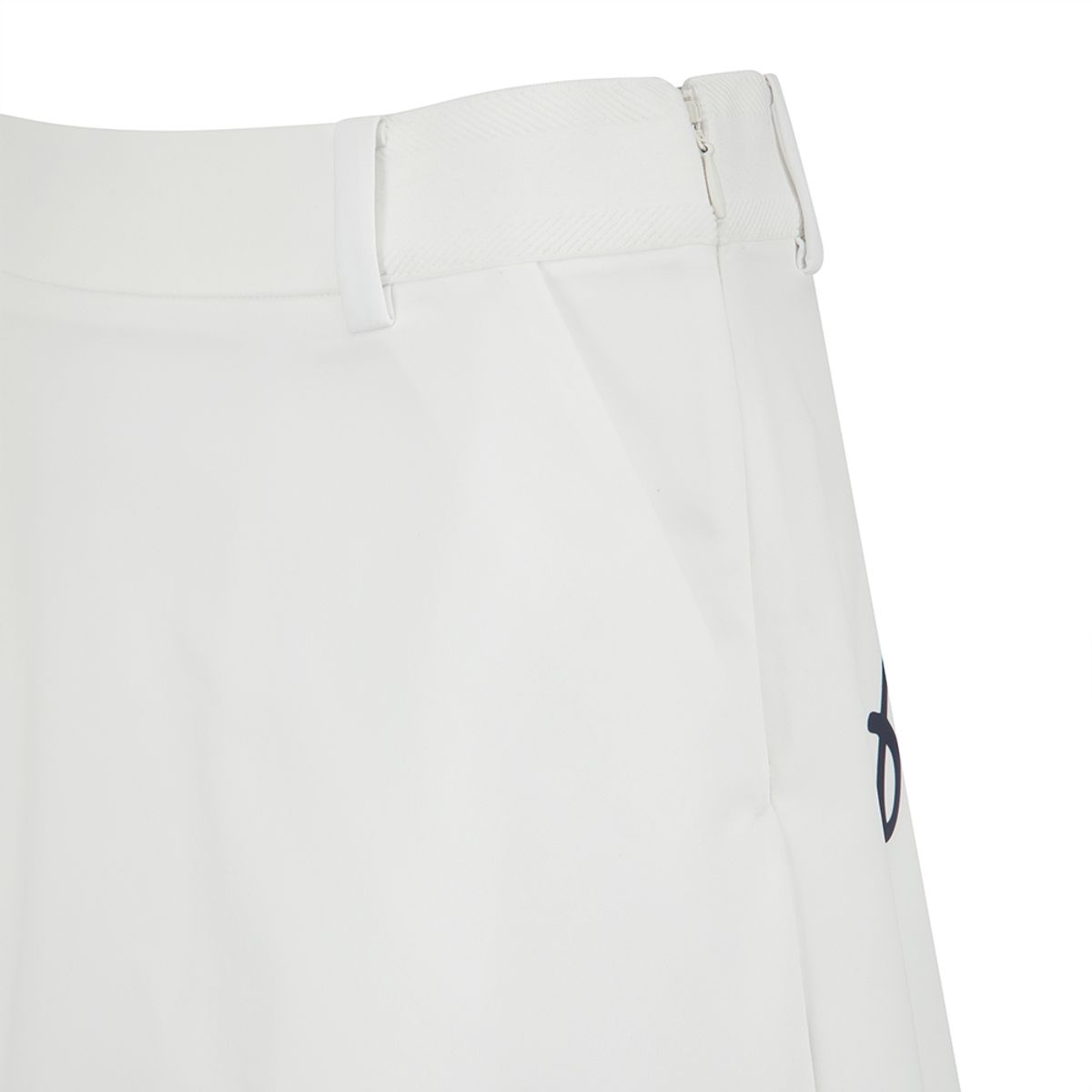 말본 골프(MALBON GOLF) 빅 로고 포인트 플레어 스커트 WHITE (WOMAN)