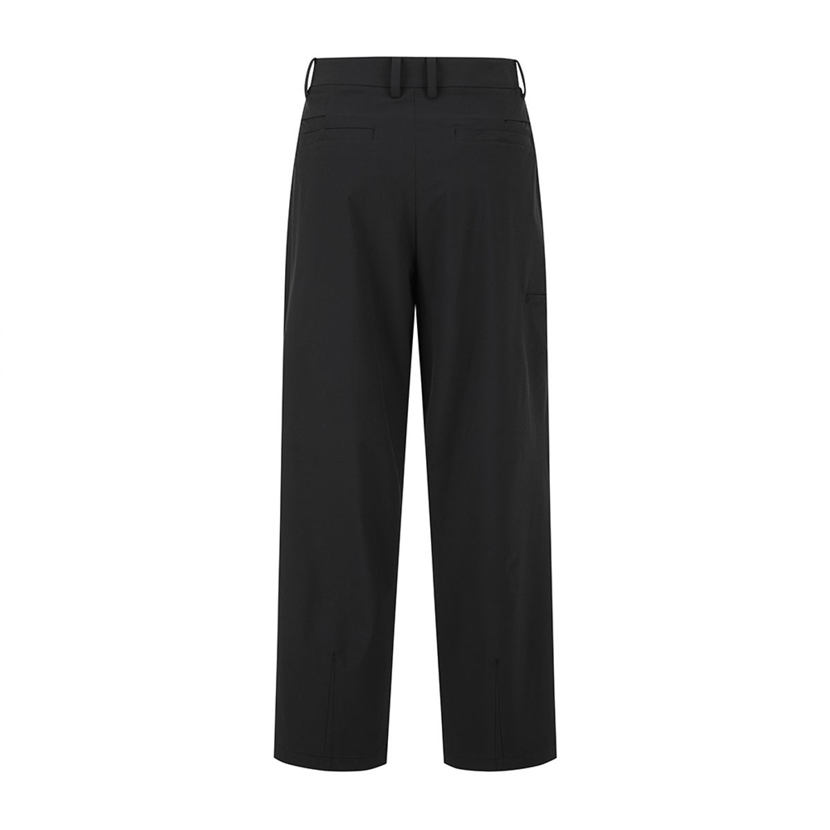 말본 골프(MALBON GOLF) 투턱 세미 와이드 팬츠 BLACK (MAN)