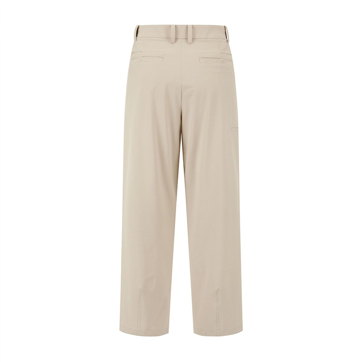 말본 골프(MALBON GOLF) 투턱 세미 와이드 팬츠 LIGHT BEIGE (MAN)