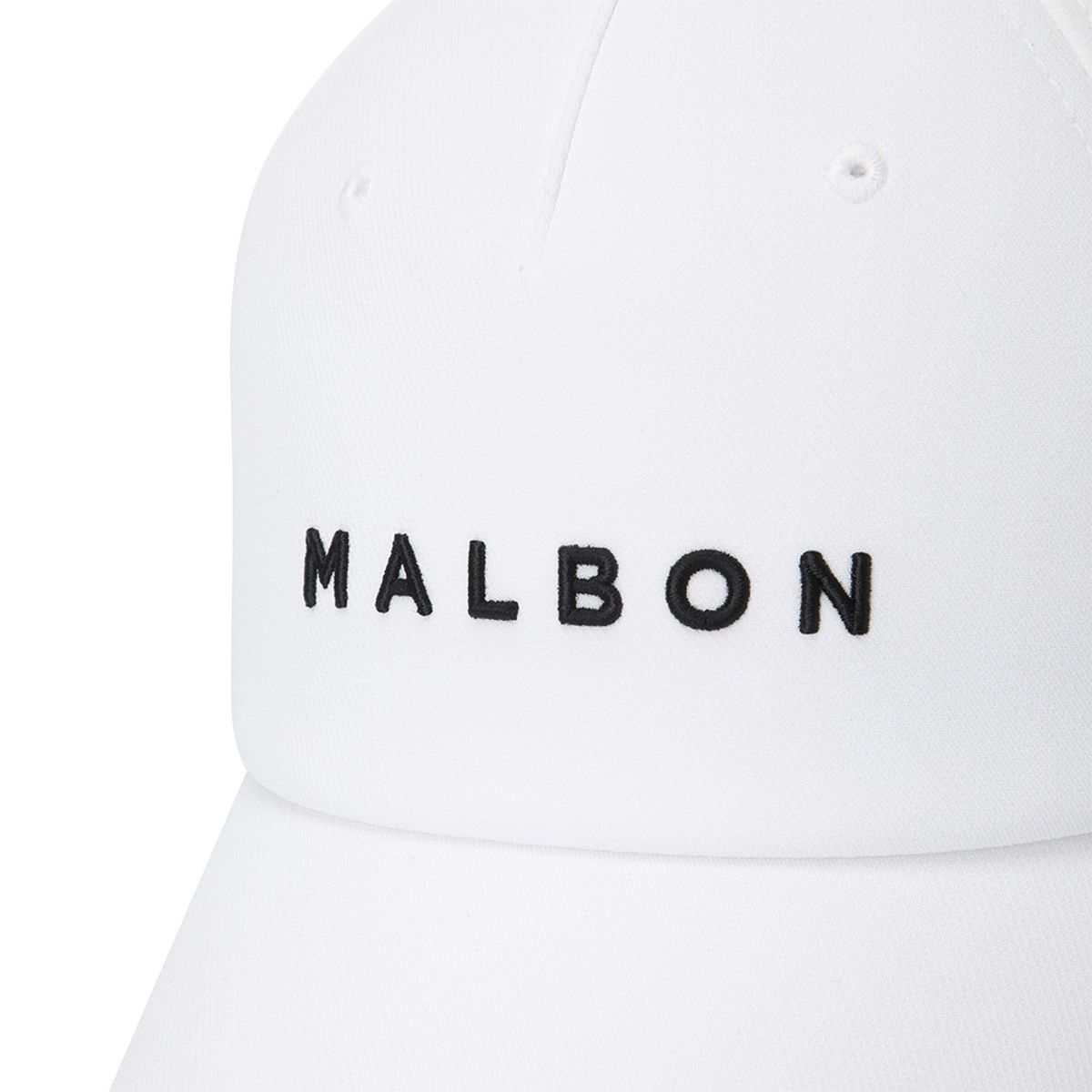 말본 골프(MALBON GOLF) 말본 레터링 타공 볼캡 OFF WHITE