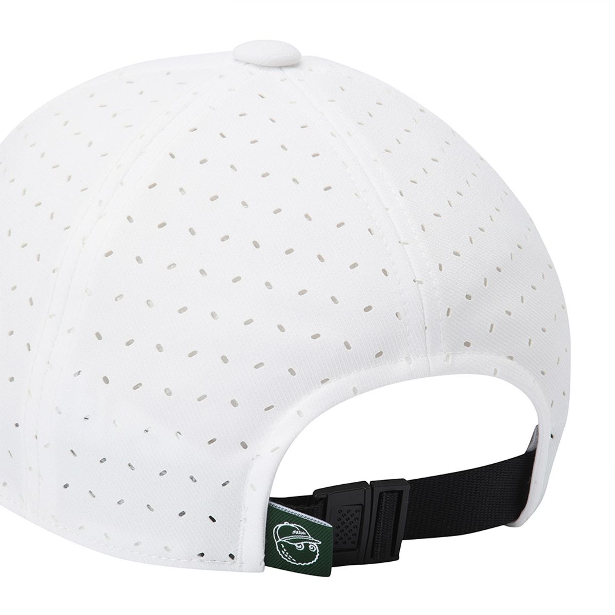 말본 골프(MALBON GOLF) 말본 레터링 타공 볼캡 OFF WHITE