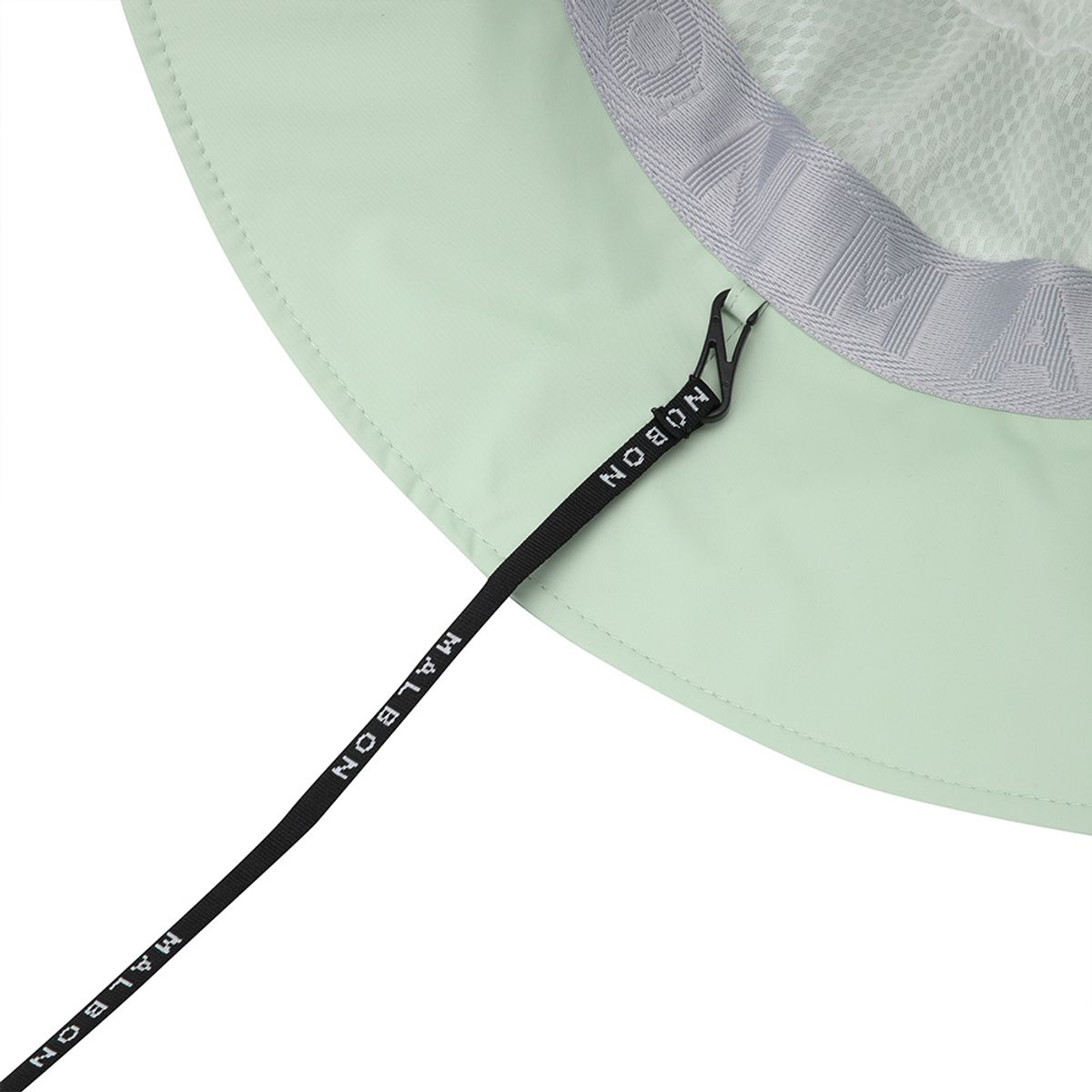 말본 골프(MALBON GOLF) 베이직 레터링 방수 버킷햇 LIGHT MINT