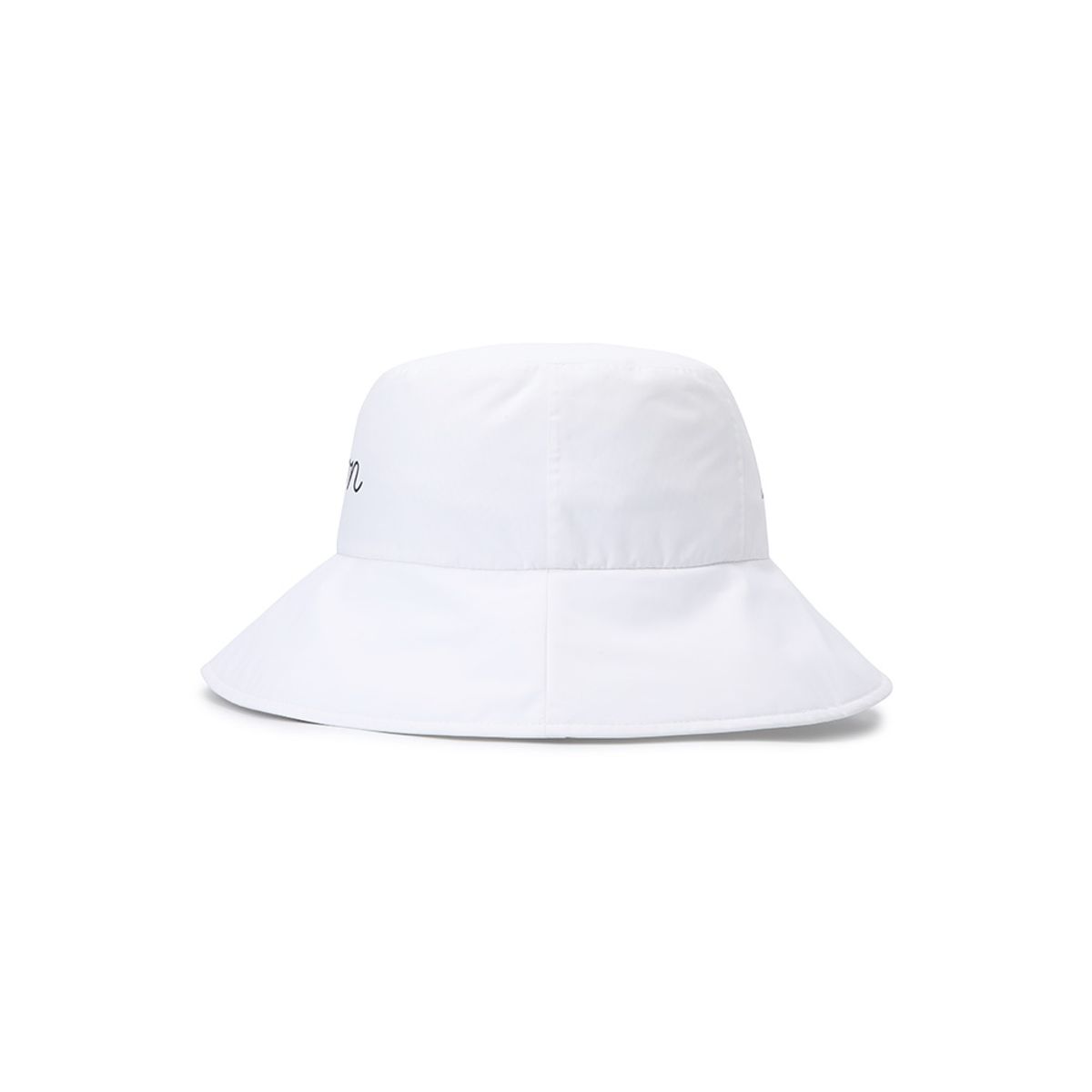 말본 골프(MALBON GOLF) 베이직 레터링 방수 버킷햇 WHITE