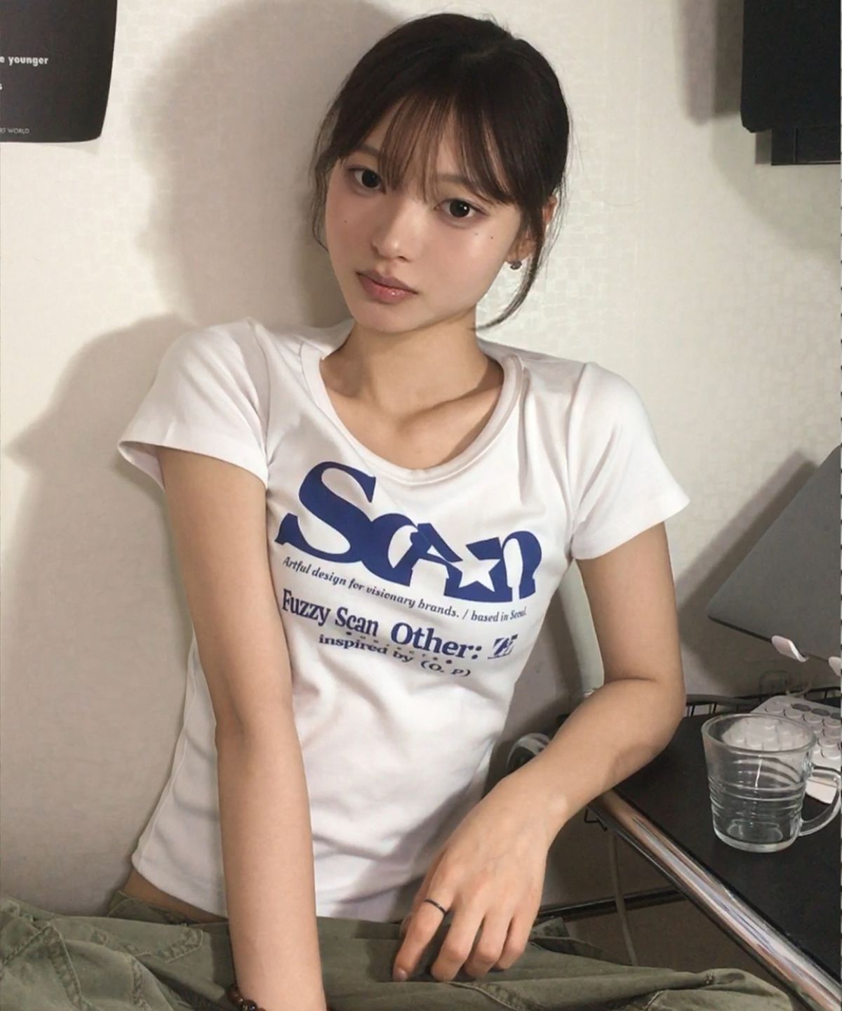 퍼지스캔(FUZZY SCAN) 아더 오브젝트 퍼지 슬림 반팔 티셔츠 6color